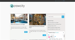 Desktop Screenshot of crowcity.co.uk