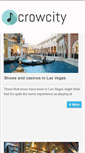 Mobile Screenshot of crowcity.co.uk